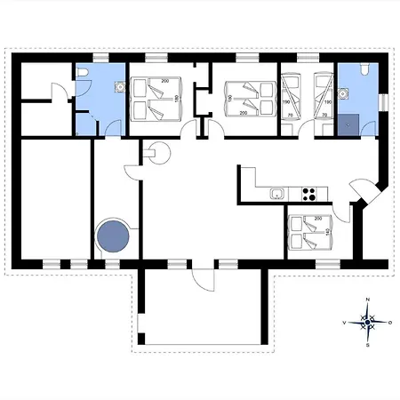 Casa de Férias 302-harboore-fourmivej-74 *
